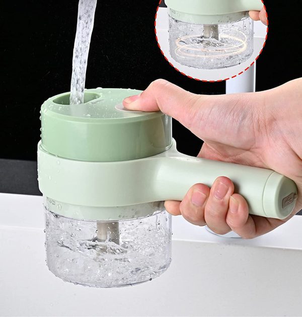 Revolutionize Your Kitchen with the Electric Vegetable Cutter Set – Chop, Slice & Blend in Seconds!