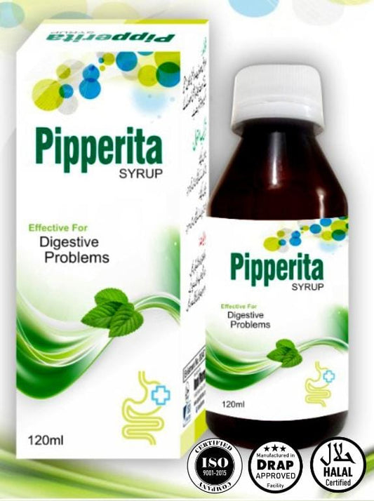 Pipperita Syrup – Natural Relief for Digestive Problems – 120ml