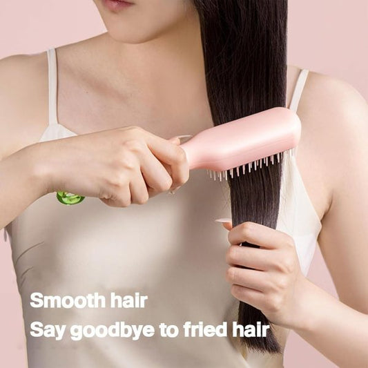 ✨ Self-Cleaning Hair Brush – Say Goodbye to Tangled & Dirty Bristles!