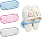 3 In 1 Shoes Rack Wall Mounted Folding Slippers Shoes Bathroom Towel Hanger Organizer Rack In House Shoes Stand Hanging Shelf Rack Holder For Multipurpose Use(random Color)